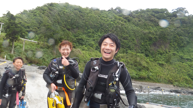 二日目になると余裕です。