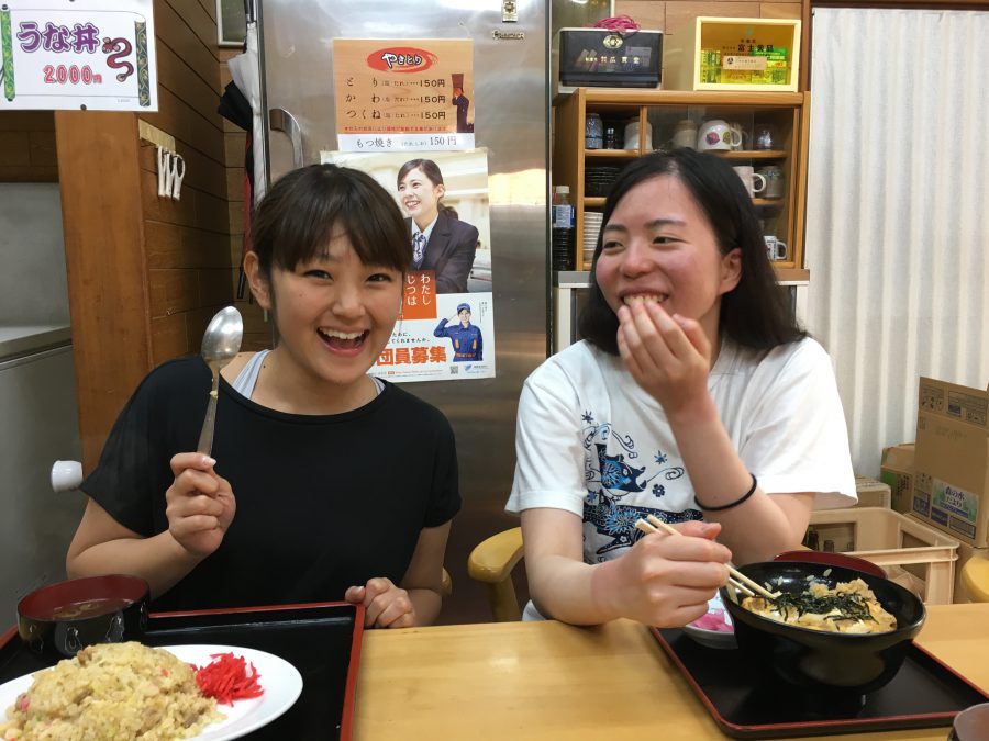 食べる気満々