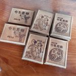 牛乳せんべい柄は3種類